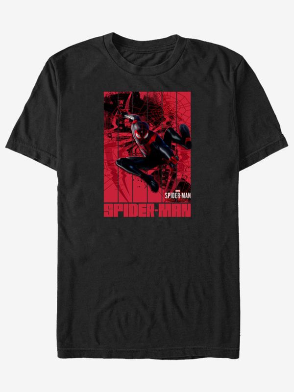 ZOOT.Fan ZOOT.Fan Marvel Panel Morales Paint Majica crna