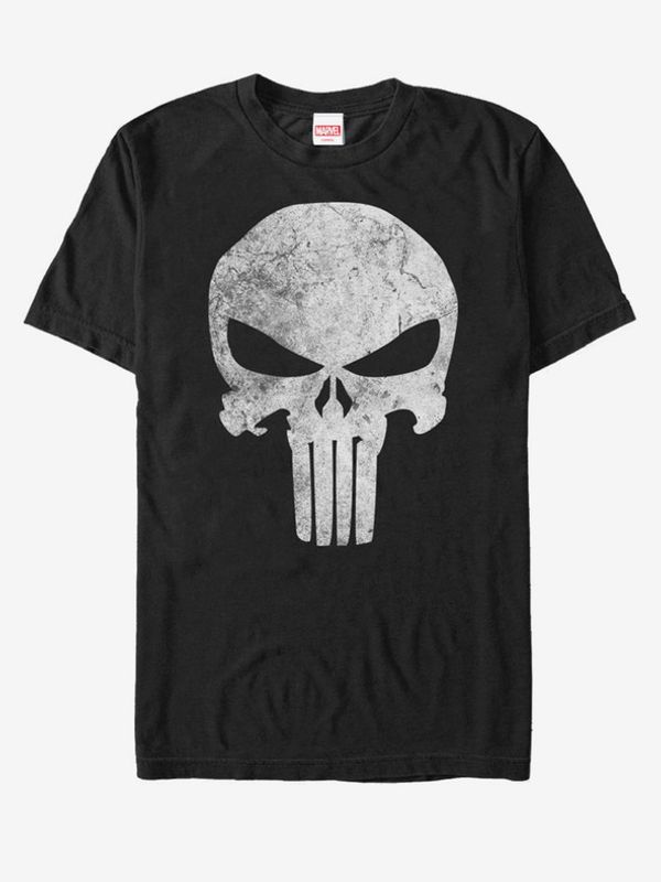 ZOOT.Fan ZOOT.Fan Marvel Punisher Skull Majica crna