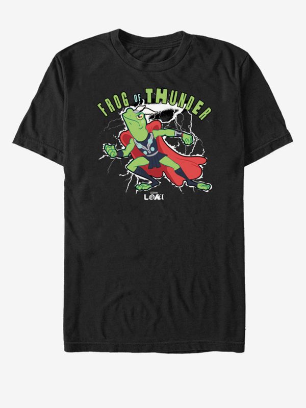 ZOOT.Fan ZOOT.Fan Marvel Throg Majica crna