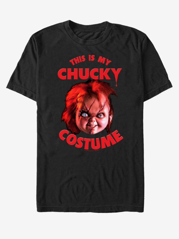 ZOOT.Fan ZOOT.Fan NBCU Chucky Costume Majica crna