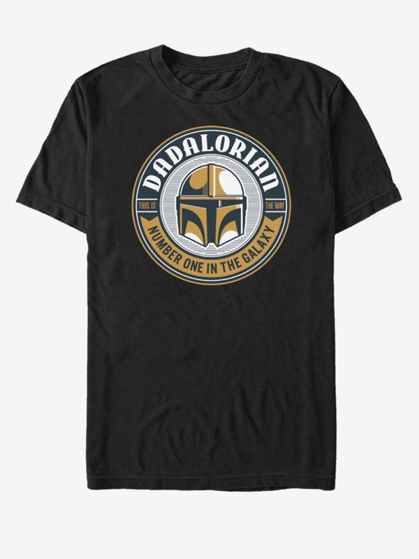 ZOOT.Fan ZOOT.Fan Star Wars Mando Cup Sticker Majica crna