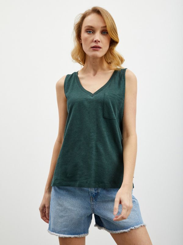 ZOOT.lab ZOOT.lab Josi Majica bez rukava zelena