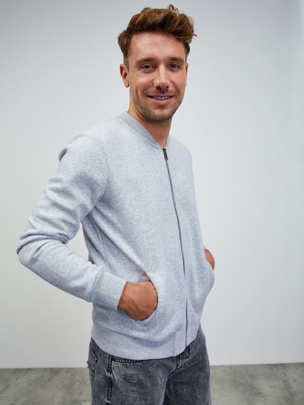 ZOOT.lab ZOOT.lab Keanu Majica dugih rukava siva