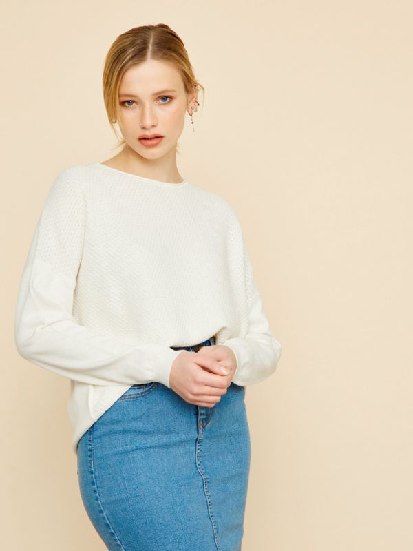 ZOOT.lab ZOOT.lab Morgan Džemper bijela