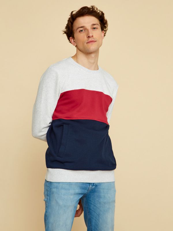 ZOOT.lab ZOOT.lab Terry Majica dugih rukava siva